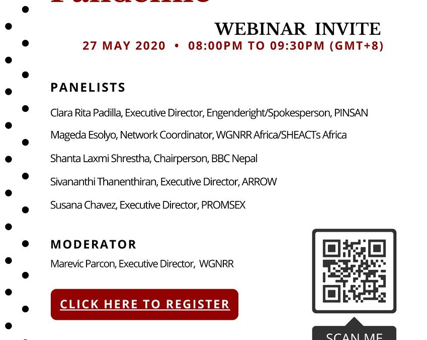 Safe Abortion in the midst of a Pandemic (Webinar Invite)