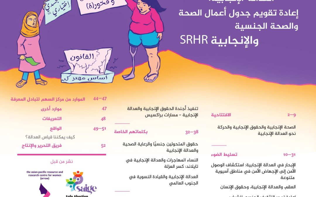 ARROW for Change: Reproductive Justice (Arabic translation)